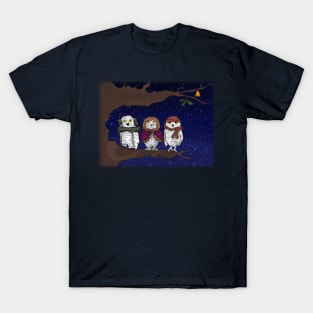 Owl Be Home For Christmas T-Shirt